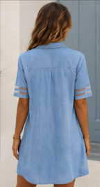 Rebeca | Robe en jean classique